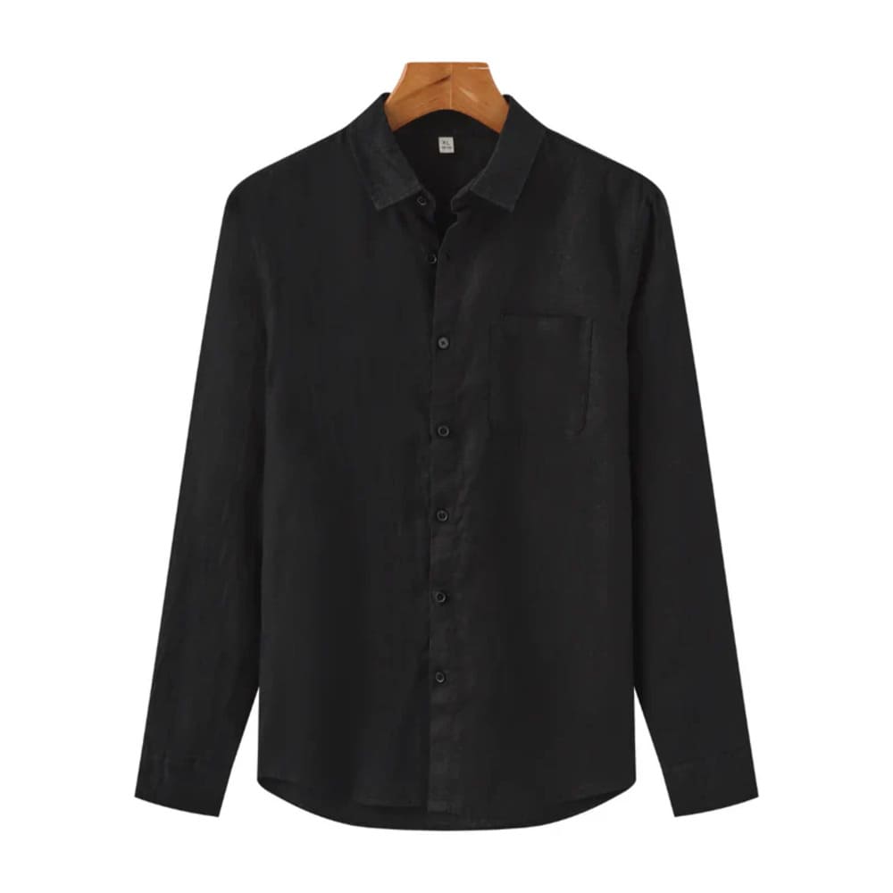 Camisa de Linho Manga Longa Old Money - Greece